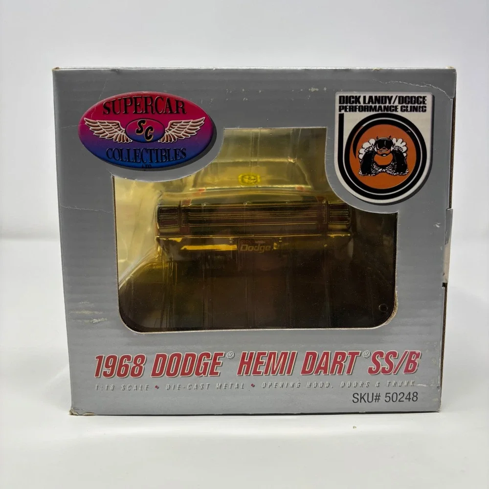 ERTL Supercar Collectibles 1968 Dick Landy Dodge Hemi Dart SS/B 1:18 Issue #2